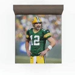 Aaron Rodgers Popular NFL Player Fitted Sheet