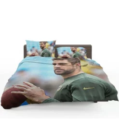 Aaron Rodgers Professional American Football Player Bedding Set