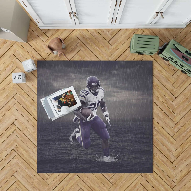 Adrian Peterson Top Ranked NFL Player Rug