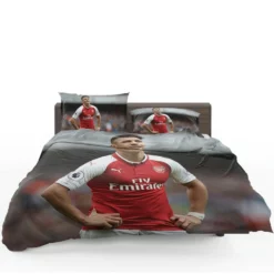 Alexis Sanchez Exciting Football Player Bedding Set