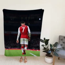 Alexis Sanchez Famous Arsenal Football Player Fleece Blanket