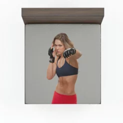 American Wrestler Ronda Rousey Fitted Sheet