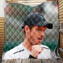 Andy Murray British Professional Tennis Player Quilt Blanket