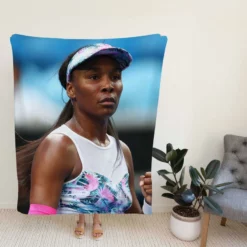Awarded Tennis Player Venus Williams Fleece Blanket