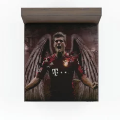 Bayern Munich Football Player Toni Kroos Fitted Sheet