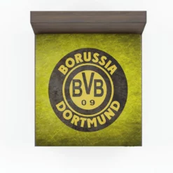 Borussia Dortmund Popular German Football Club Fitted Sheet