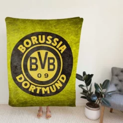 Borussia Dortmund Popular German Football Club Fleece Blanket