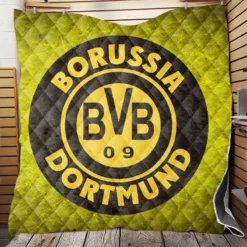 Borussia Dortmund Popular German Football Club Quilt Blanket