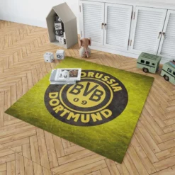 Borussia Dortmund Popular German Football Club Rug 1
