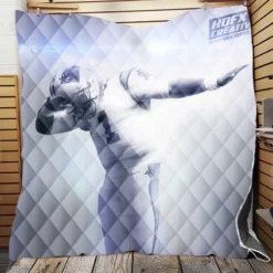 Cam Newton Excellent NFL American Football Player Quilt Blanket