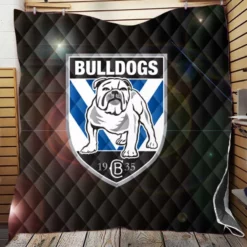 Canterbury Bankstown Bulldogs Professional Rugby Club Quilt Blanket