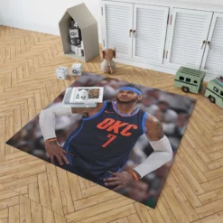 Carmelo Anthony American Professional Basketball Player Rug 1
