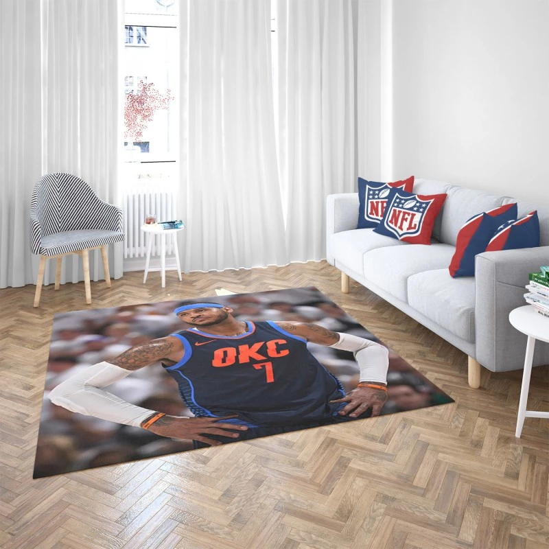 Carmelo Anthony American Professional Basketball Player Rug 2