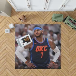 Carmelo Anthony American Professional Basketball Player Rug