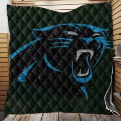 Carolina Panthers Top Ranked NFL Football Club Quilt Blanket