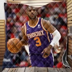 Chris Paul Phoenix Suns NBA Basketball Player Quilt Blanket