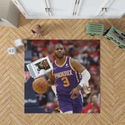 Chris Paul Phoenix Suns NBA Basketball Player Rug
