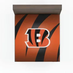 Cincinnati Bengals Top Ranked NFL Football Club Fitted Sheet