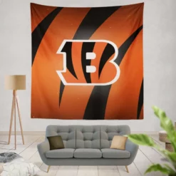 Cincinnati Bengals Top Ranked NFL Football Club Tapestry