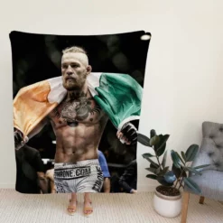 Conor McGregor Professional MMA UFC Player Fleece Blanket