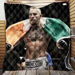 Conor McGregor Professional MMA UFC Player Quilt Blanket