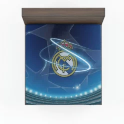 Copa De La Liga Soccer Club Real Madrid Fitted Sheet