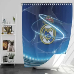 Copa De La Liga Soccer Club Real Madrid Shower Curtain