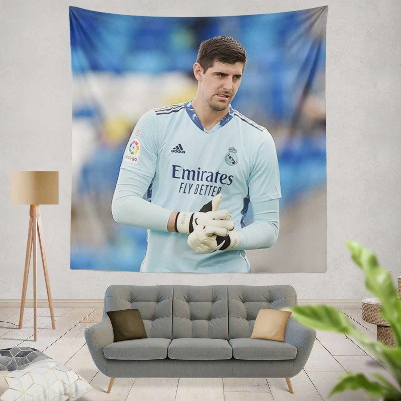 Copa del Rey Football Thibaut Courtois Tapestry