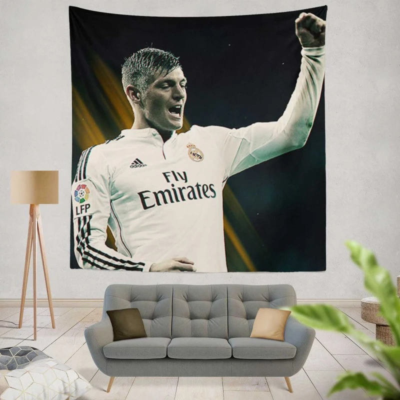 Copa del Rey Sports Player Toni Kroos Tapestry