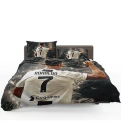 Cristiano Ronaldo Gracious CR7 Footballer Player Bedding Set