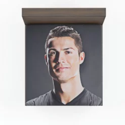 Cristiano Ronaldo Humble Football Player Fitted Sheet