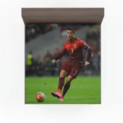 Cristiano Ronaldo Portugal Footballer Fitted Sheet