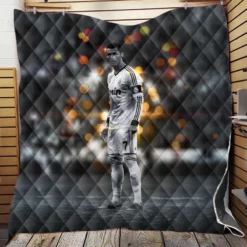 Cristiano Ronaldo Records for most Appearances Goals Quilt Blanket