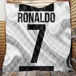 Cristiano Ronaldo dos Santos Aveiro Player Quilt Blanket