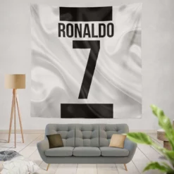 Cristiano Ronaldo dos Santos Aveiro Player Tapestry