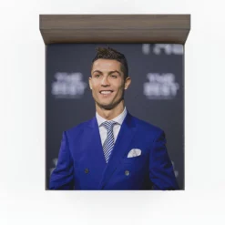 Cristiano Ronaldo dos Santos Aveiro Soccer Player Fitted Sheet
