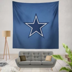 Dallas Cowboys Professional American Football Team Tapestry