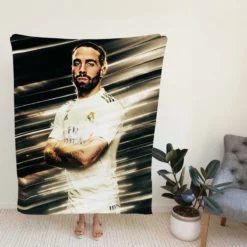 Dani Carvajal Classic Spanish Football Player Fleece Blanket