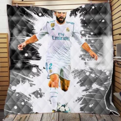 Dani Carvajal Popular Real Madrid Football Player Quilt Blanket