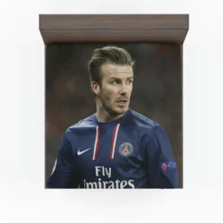 David Beckham Sensational PSG Football Player Fitted Sheet