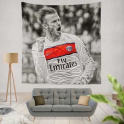 David Beckham in PSG Tapestry