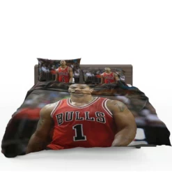 Derrick Rose Top Ranked NBA Basketball Player Bedding Set