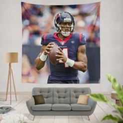 Deshaun Watson NFL American Football Player Tapestry