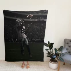 Dez Bryant Energetic NFL Football Player Fleece Blanket
