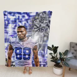 Dez Bryant Top Ranked NFL Football Player Fleece Blanket