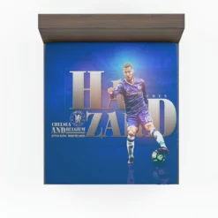Eden Hazard  Chelsea Star Player Fitted Sheet