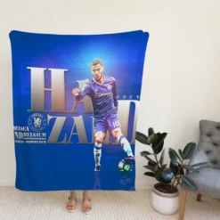 Eden Hazard  Chelsea Star Player Fleece Blanket