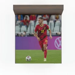 Eden Hazard Classic Soccer Player Fitted Sheet