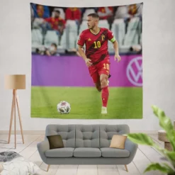 Eden Hazard Classic Soccer Player Tapestry