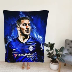 Eden Hazard Sensational Football Fleece Blanket